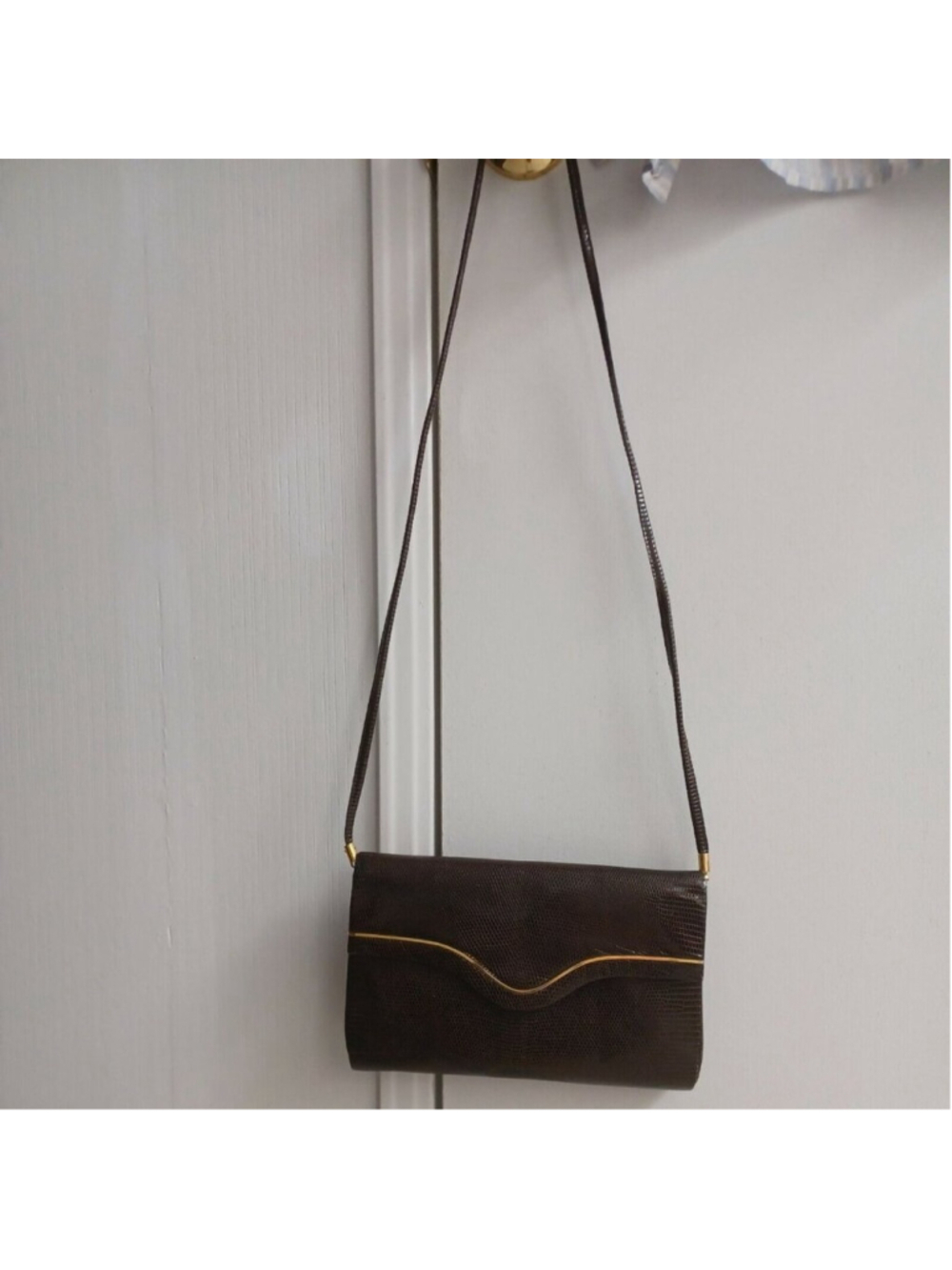 Vintage John F. Florence Leather Shoulder Bag